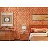 Buy cheap Red Long Fiber Nonwoven Living Room Wallpaper , Modern Wallpaper For Bedrooms from wholesalers