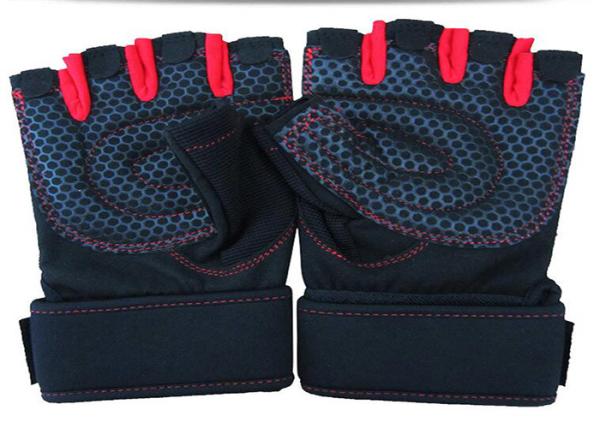 Buy cheap Light Industry Workout Hand Gloves Elastic Cuff Sheepskin Leather Palm from wholesalers