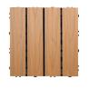 Buy cheap Sturdy Wood Deck Tiles Hardwood Decking Boards Tiles Waterproof CE from wholesalers