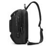 Buy cheap Factory wholesale custom LOGO fashion anti theft men customized waterproof shoulder chest crossbody sling bag for men from wholesalers