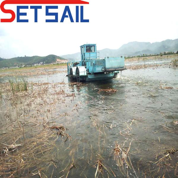 Good Aquatic Weed Harvester for River/Lake/Sea/Port/Channel Cleaning