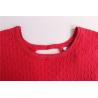 Buy cheap 18% Polyamide Ladies Loose Knitted Sweater Pullover Long 46/48 from wholesalers