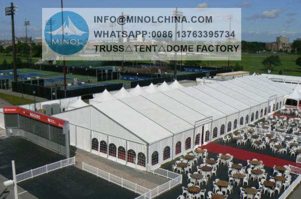 Buy cheap 20*20 Large Transparent Outdoor Event Tent Resistance UV from wholesalers