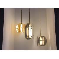 Buy cheap Modern simple bottle glass hanging pendant lamps creative e27 ceiling chandelier product