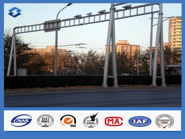 Traffice Signal Frame Structure street sign posts , Above 95% Penetration rate