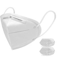 Buy cheap Anti Dust 5 ply High Efficiency FFP2 Face Mask CE FDA Certificated product