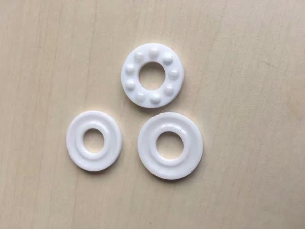 Buy cheap White Miniature Ceramic Bearings For Food Processing Industries Machines from wholesalers