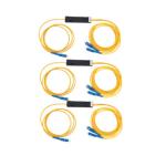OEM Yellow Low PDL Sc Fused Fiber Splitter For Telecom