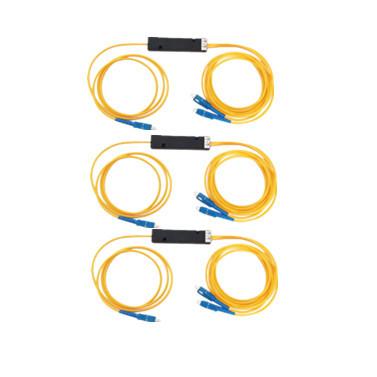 Buy cheap OEM Yellow Low PDL Sc Fused Fiber Splitter For Telecom from wholesalers