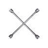 Buy cheap Chrome Car Wheel Wrench Four Way Lug Wrench Dia 17 - 19-21 - 23mm Heads from wholesalers