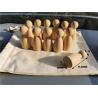 Buy cheap Sort Pegdoll Wooden Rainbow Stacker Wooden Memory Stick Game from wholesalers