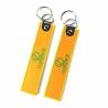 Buy cheap Flight Jet Tag Keychain Badge Souvenirs Fabric Woven Custom Logo from wholesalers