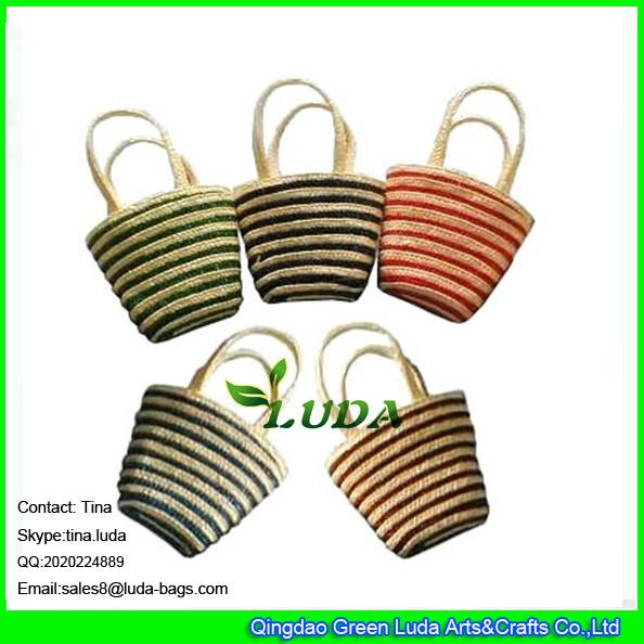 Buy cheap LUDA 2012 fashion straw bag small wheat straw kids handbags from wholesalers