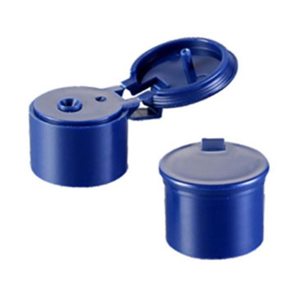 Buy cheap Samples US 0.01/Piece 1 Piece Min.Order Plastic Flip Top Cap for Bottle Dark Blue Cap from wholesalers