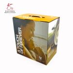 E Flute Varnish Printed Corrugated Cardboard Box Spot UV Personalised