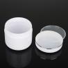 Buy cheap PET Cream Packaging Jar Silver Line Round Shape , 2 Oz Cosmetic Containers from wholesalers