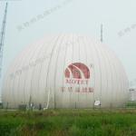 Dual Membrane Biogas Storage Gas Balloon For Livestock Farm Wastewater Treatment