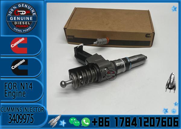 Buy cheap Engine common rail fuel injector 3411760 3081315F 3409975 3409975 for Cummins N14 from wholesalers