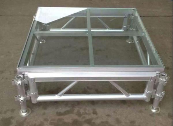 Buy cheap 1.22*1.22m High Hardness 18mm Acrylic Stage Platform 380KG/square Meter from wholesalers