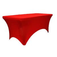 Buy cheap Custom Logo Printed Tension Fabric Displays Table Runners on 230g knitted fabric product