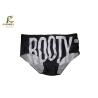 Buy cheap Quick Dry Sexy Bikini Swimwear For Guys , Black Mens Swimwear Bikini Customized Size from wholesalers