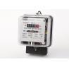 Buy cheap Transparent Glass Cover Energy Consumption Meter / Black Kilowatt Power Meter from wholesalers