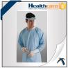 Buy cheap Antibacterial Disposable Protective Gowns / CPE Isolation Gown With Thumb Up from wholesalers