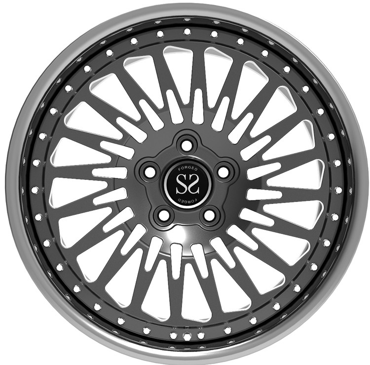 forged wheel 2 piece 5x112 5x120 5x130 size 18-22 inch vossen niche her style car rims