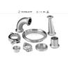 Buy cheap I LINE clampe Stainless Steel Sanitary Fittings I LINE union I LINE elbow tube from wholesalers