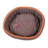 Buy cheap Round Flax Donut Fully Washable Dog Bed Self Warming BSCI dog comfort bed from wholesalers