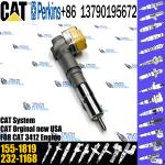 3412 Engine Excavator Parts Diesel Fuel Injector 155-1819 222-5967 232-1175 171