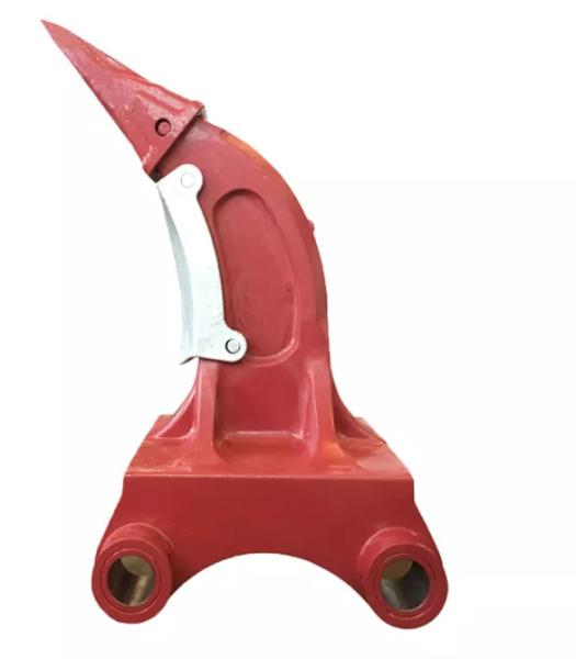 Powerful Yellow Excavator Stump Ripper Exceptional Strength Digging Tool For