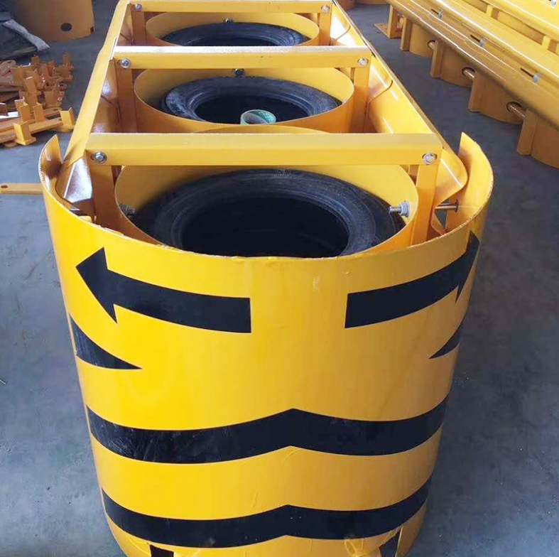 Roadway Safety And Outdoor Security Traffic Barrier Crash Cushion