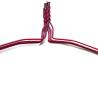 Buy cheap Q195 20.5cm Dry Cleaning Powder Coated Wire Suit Hanger from wholesalers