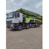 Buy cheap Used Cylinder Type Mercedes Benz Zoomlion 56m Construction Machinery Concrete Pump Truck from wholesalers