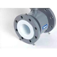 Buy cheap Magnetic Industrial Water Flow Meter With Remote / Compact Totalizer product