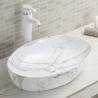 Buy cheap Porcelain Oval Bathroom Sink 500 X 300 600 X 450 600 X 300 Non Porous from wholesalers