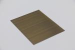 304 316 Brushed Bronze Antique Stainless Steel Sheet Wall Decoration 2mm