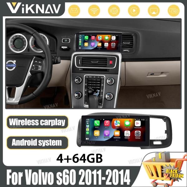 Buy cheap Viknav Car Radio For Volvo S60 (2011-2014) 8.8 inch Stereo Tesla Style Multimedia Player GPS Navigation DVD Head Unit from wholesalers
