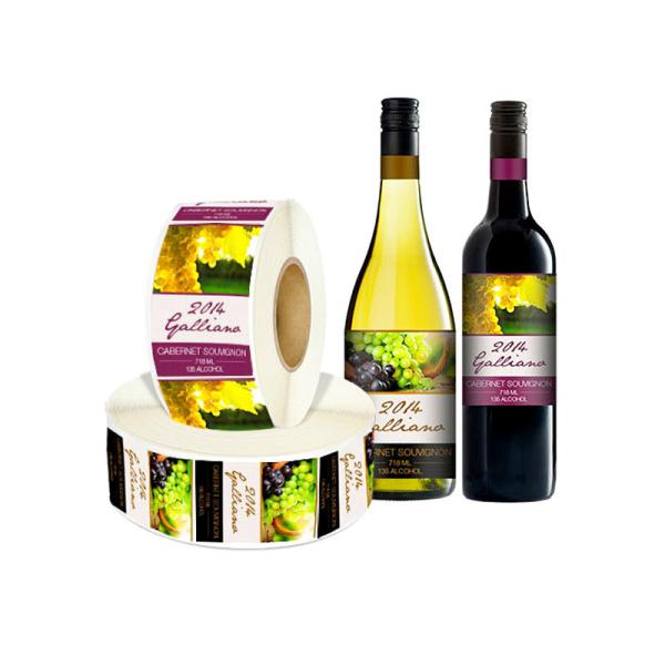 Buy cheap Embossed Fade Resistance CMYK Self Adhesive Wine Sticker Labels from wholesalers