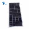 Buy cheap New Arrival 15W Customizable Glass Solar Panels ZW-15W-6V Glass Laminated Solar Panels Charger 6V from wholesalers