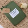 Buy cheap 100% Bamboo Fiber Solid Color Customized Bedding Set Bedsheets Set Popular Choice from wholesalers