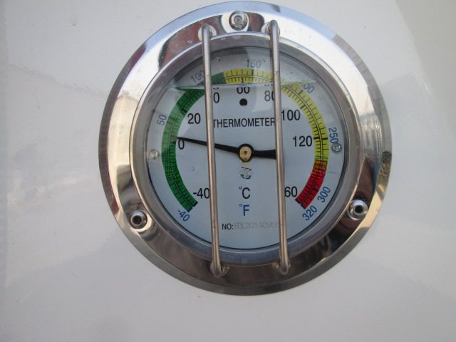 20' Length Dual Scale -40C to 160C Thermometer for ISO Tank Container Spare Parts Made of Durable Plastic and Material
