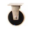 Buy cheap Steel Core 14" Heavy Duty Rubber Castor Wheels 2000 Pound Load from wholesalers