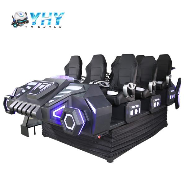 Buy cheap Amusement Park 9D Movie Game VR Roller Coaster Motion Simulator With 9 Seats from wholesalers