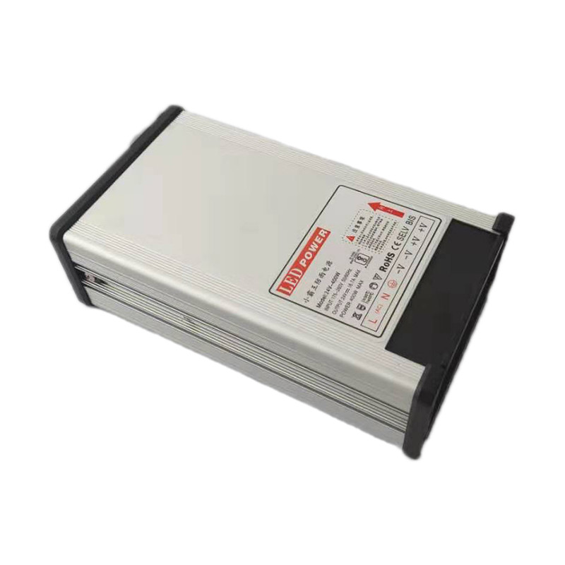 12v 400w rainproof power supply in slim type LED transformer Adapter for LED Light