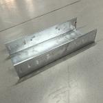 Silver Finished Hot Dipped Galvanized Cable Tray 1.0mm-2.5mm Thickness Heavy