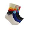 Buy cheap Mens Funky Colorful Patterned Dress Socks With Cool And Crazy Designs from wholesalers