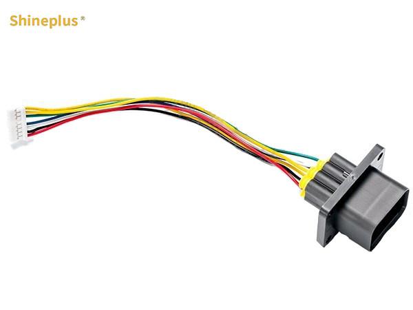 Buy cheap Insulated Metal Shielded New Energy Vehicle Compressor Wiring Harness UL1007 300V IP67 from wholesalers