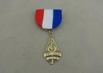 Brass Custom Awards Medals 3D Die Stamped Awards Medals 1.2 - 10mm Thickness